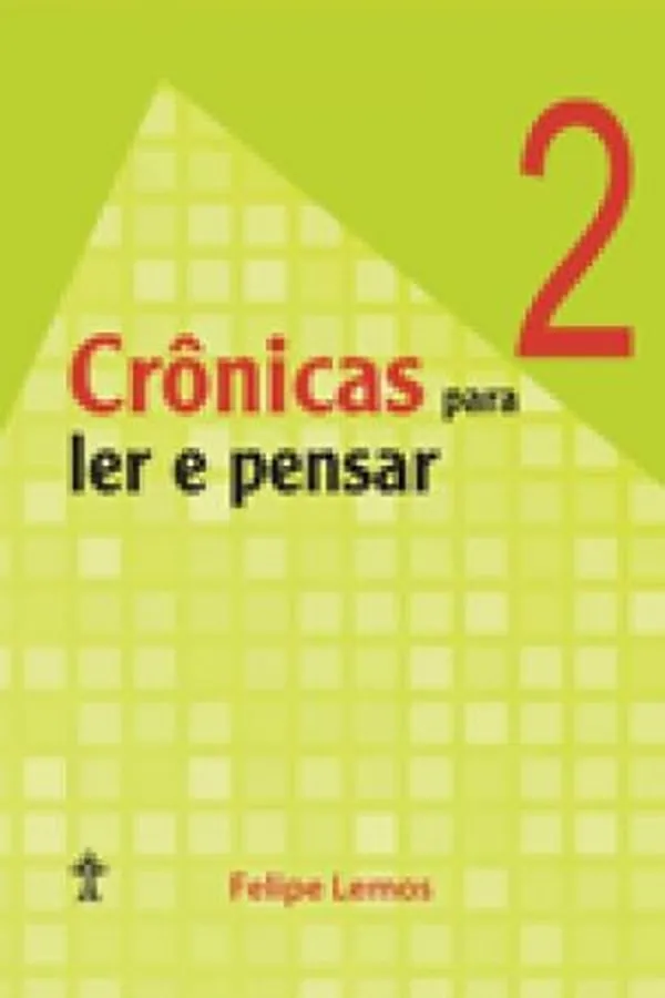 Capa de Crônicas para Ler e Pensar