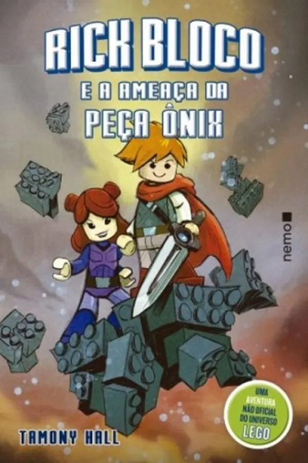 Capa de Rick Bloco e a ameaça da Peça Ônix