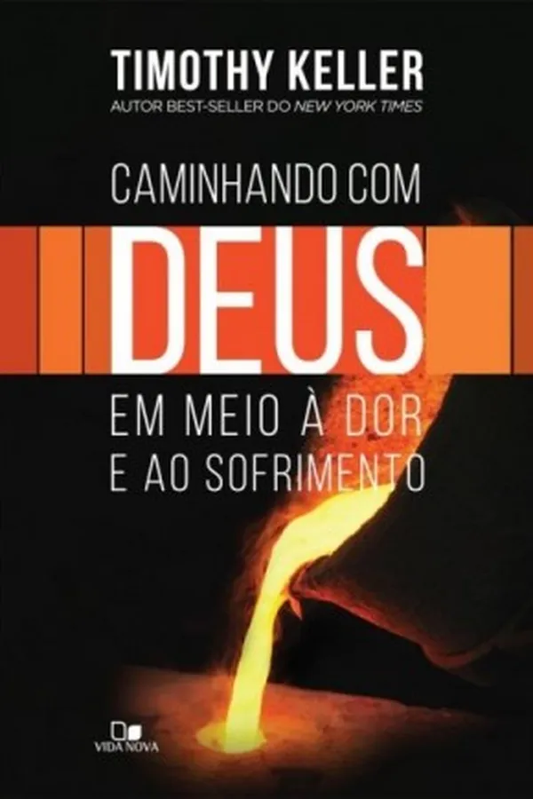 Capa de Caminhando com Deus em meio à dor e ao sofrimento