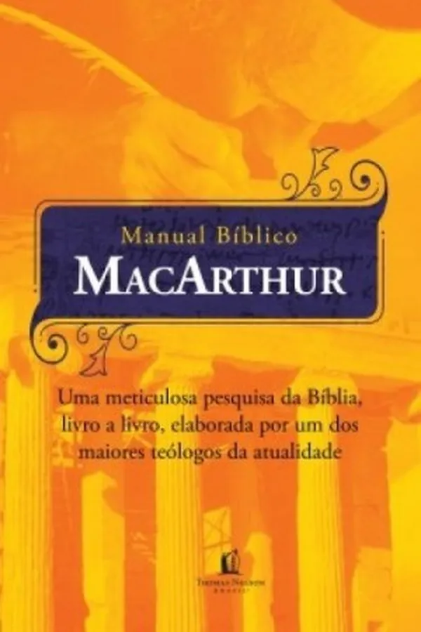 Cover of Manual Bíblico MacArthur