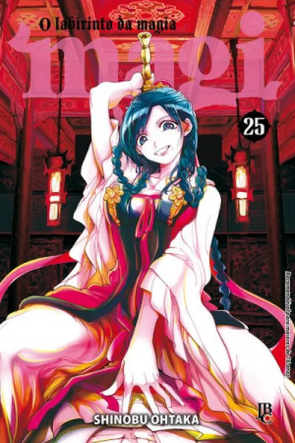 Capa de Magi - O Labirinto da Magia #25