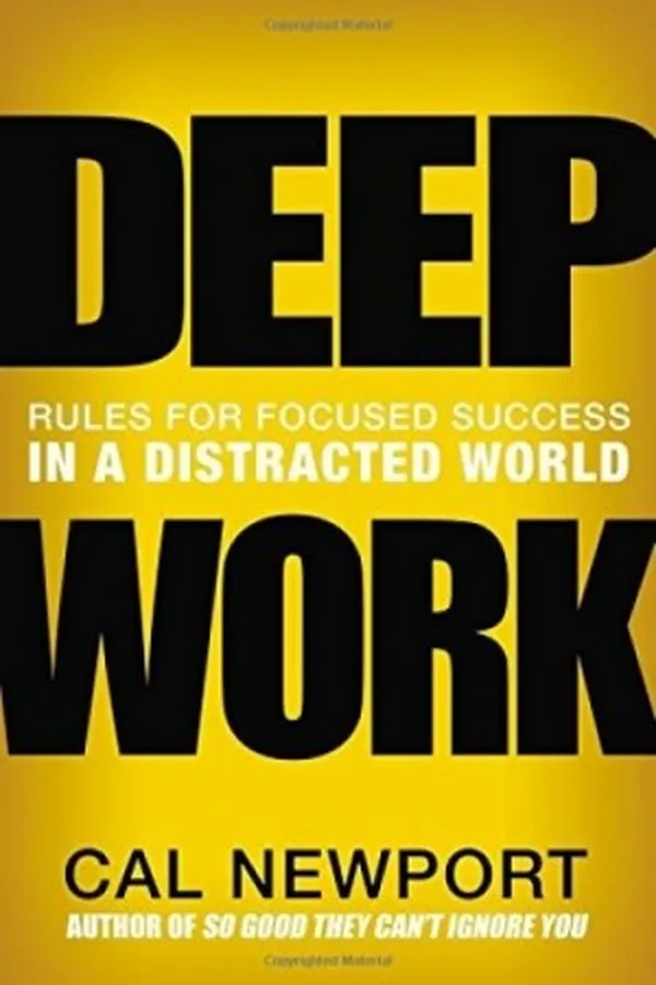 Capa de Deep Work