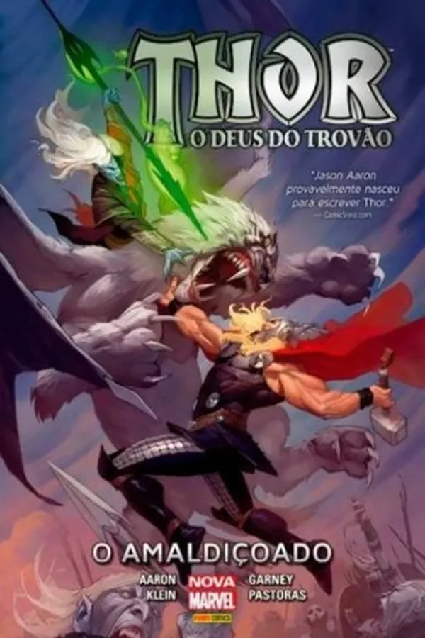 Capa de Thor: O Deus do Trovão - Volume 3