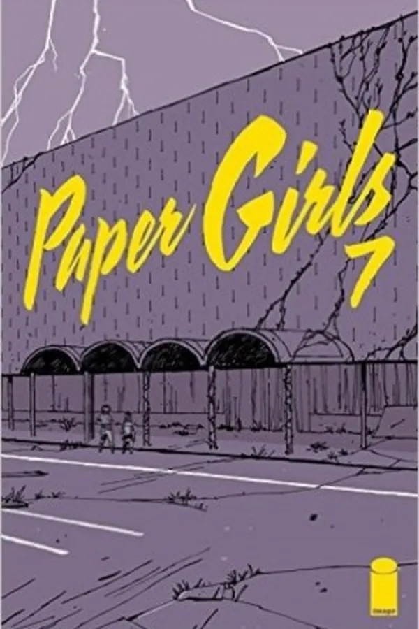 Capa de Paper Girls #7