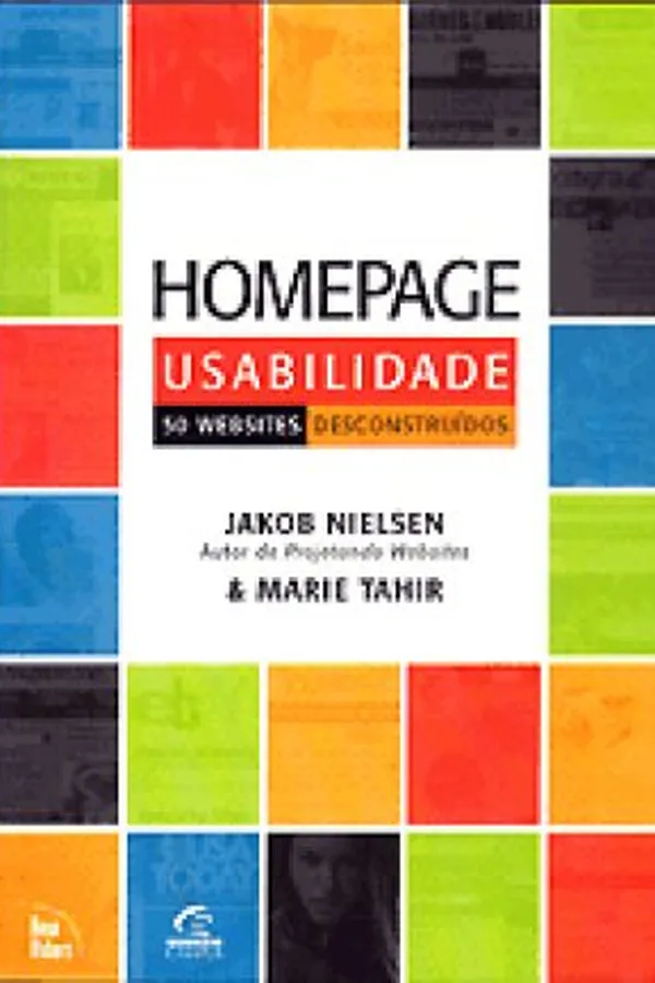 Capa de Homepage Usabilidade: 50 websites desconstruídos