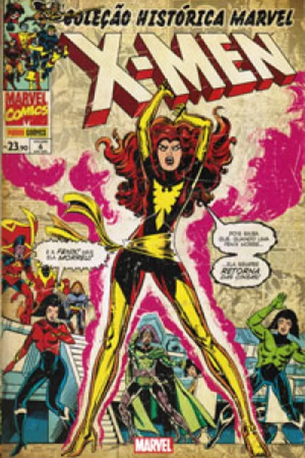 Capa de Coleção Histórica Marvel: X-Men