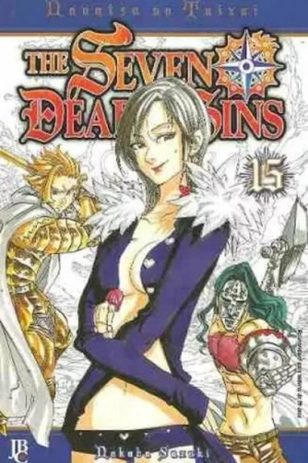 Capa de The Seven Deadly Sins #15 (Nanatsu no Taizai)
