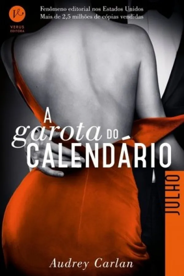 Capa de A Garota do Calendário - Julho