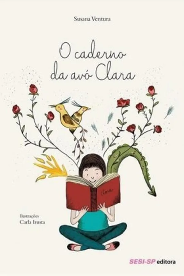 Capa de O Caderno da Avó Clara