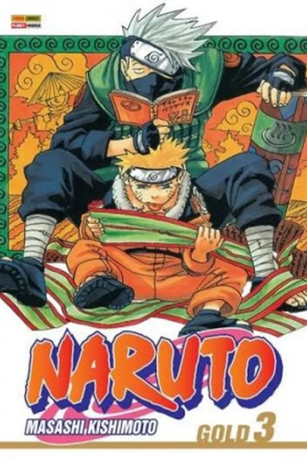 Capa de Naruto Gold #3