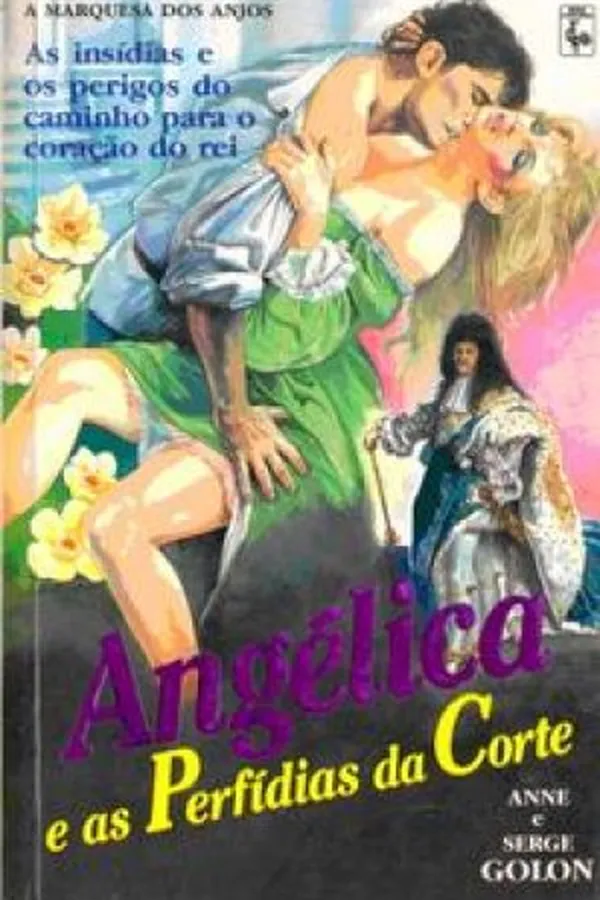 Capa de Angélica e as Perfídias da Corte