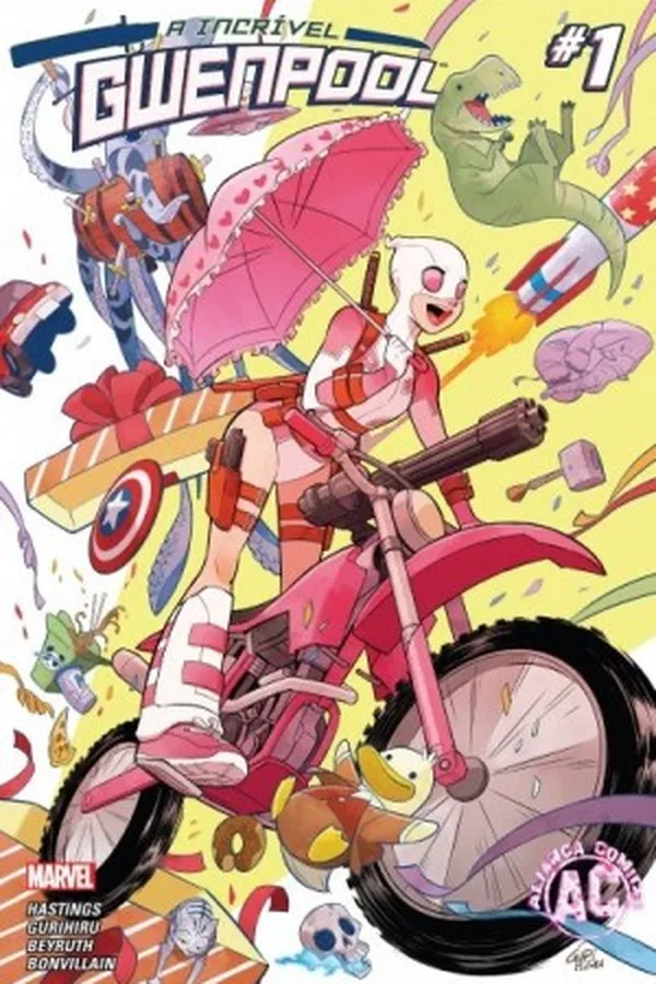 Capa de A Incrível Gwenpool #01