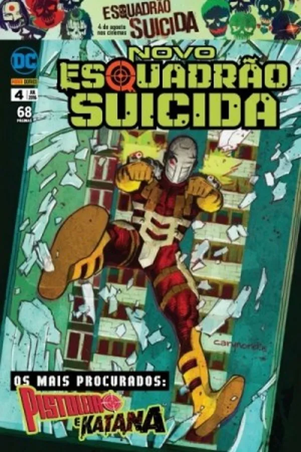 Capa de Novo Esquadrão Suicida # 4