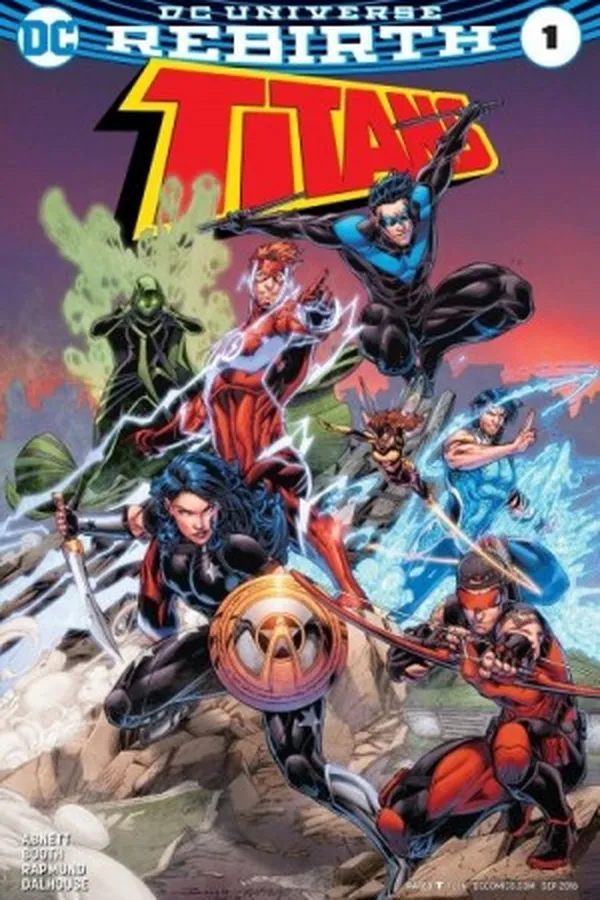 Capa de Titans #01 - DC Universe Rebirth