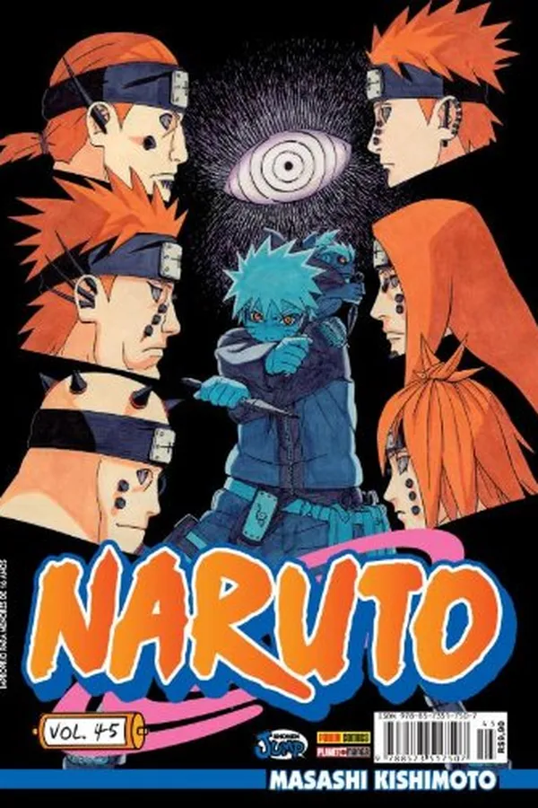 Capa de Naruto - Volume 45