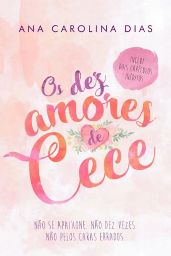Capa de Os dez amores de Cece
