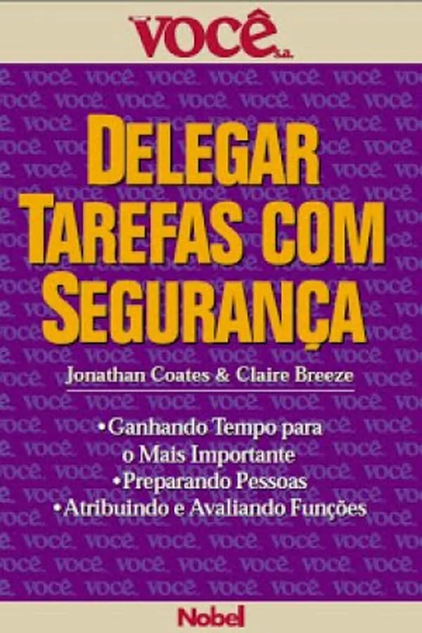 Capa de Delegar Tarefas com Segurança