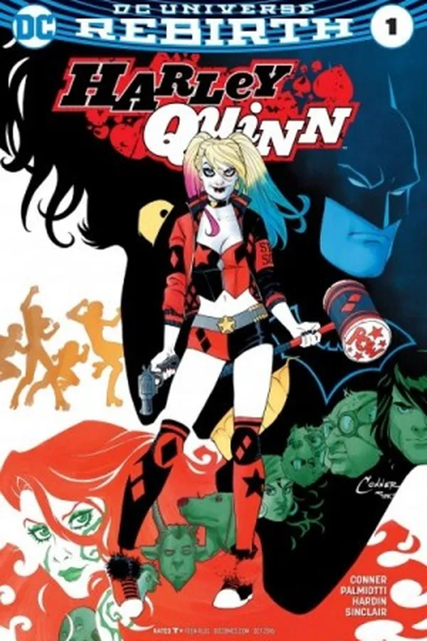 Capa de Harley Quinn #01 - DC Universe Rebirth