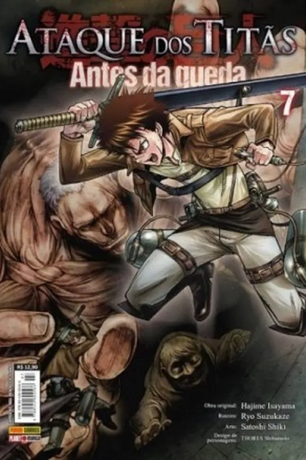 Capa de Ataque dos Titãs - Antes da Queda # 07