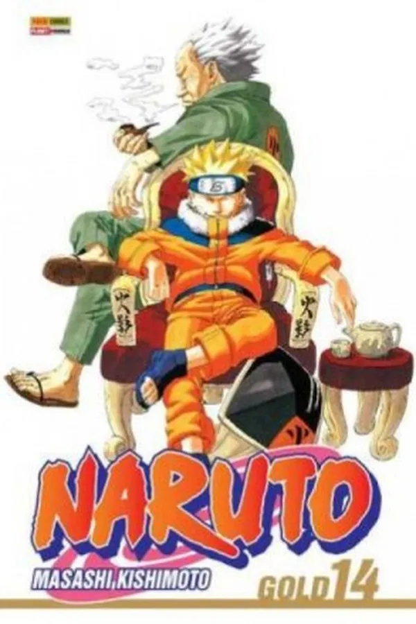 Capa de Naruto Gold #14