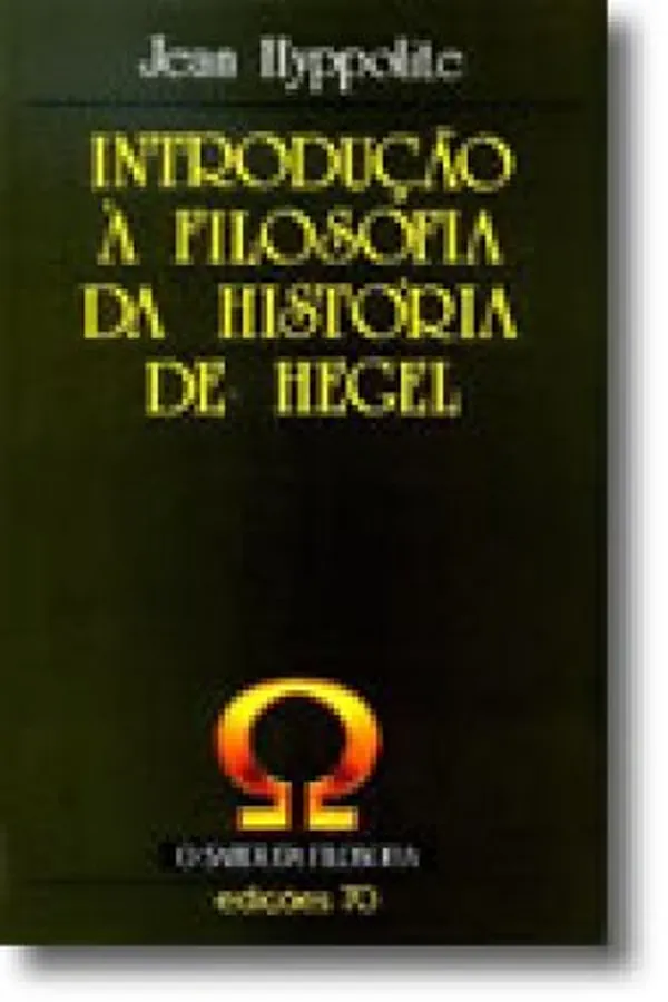 Capa de INTRODUÇÃO À FILOSOFIA DA HISTÓRIA DE HEGEL