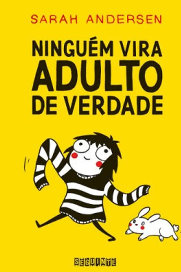 Capa de Ninguém vira adulto de verdade