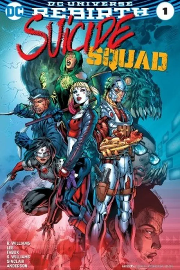 Capa de Suicide Squad #01 - DC Universe Rebirth