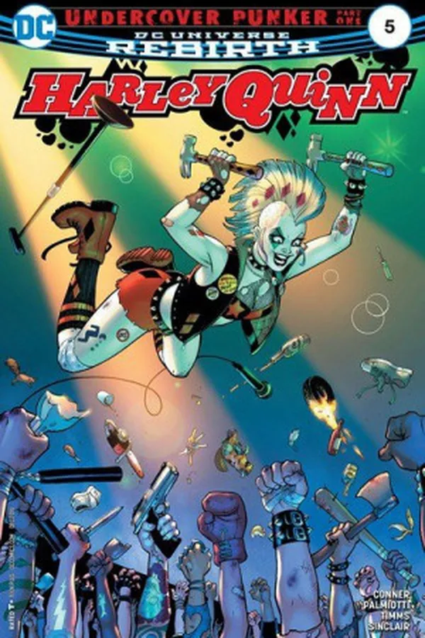 Capa de Harley Quinn #5 (Rebirth)