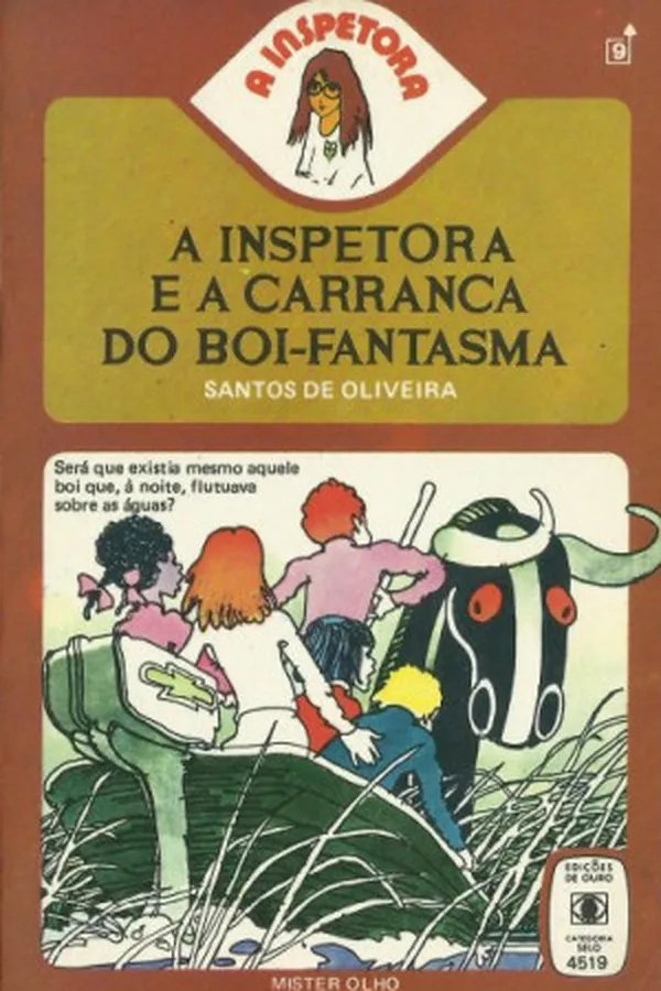 Capa de A Inspetora e a Carranca do Boi-Fantasma