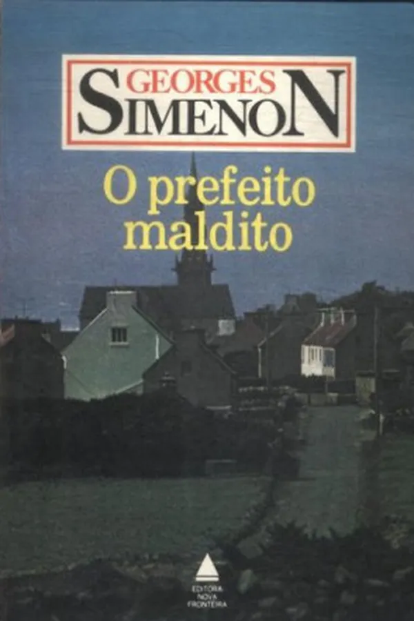 Capa de O Prefeito Maldito