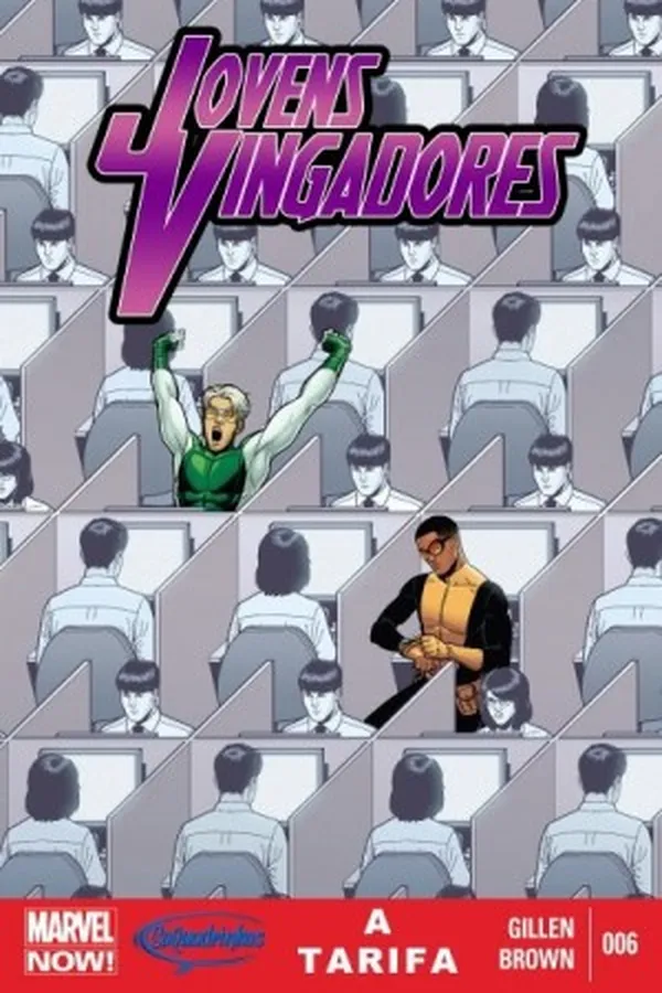 Capa de Jovens Vingadores #06 - Marvel NOW!