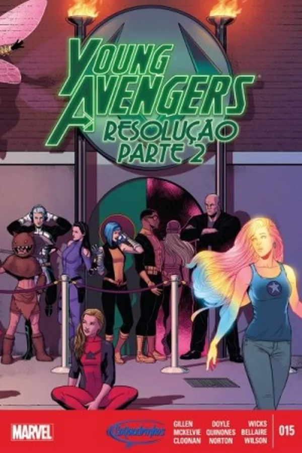 Capa de Jovens Vingadores #15 - Marvel NOW!