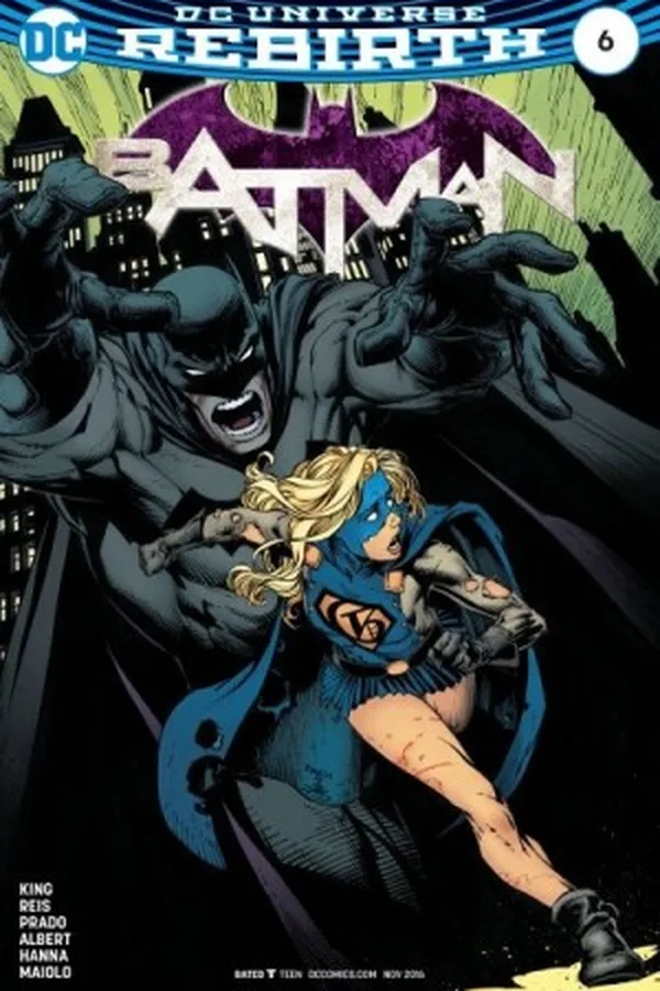 Capa de Batman #06 - DC Universe Rebirth