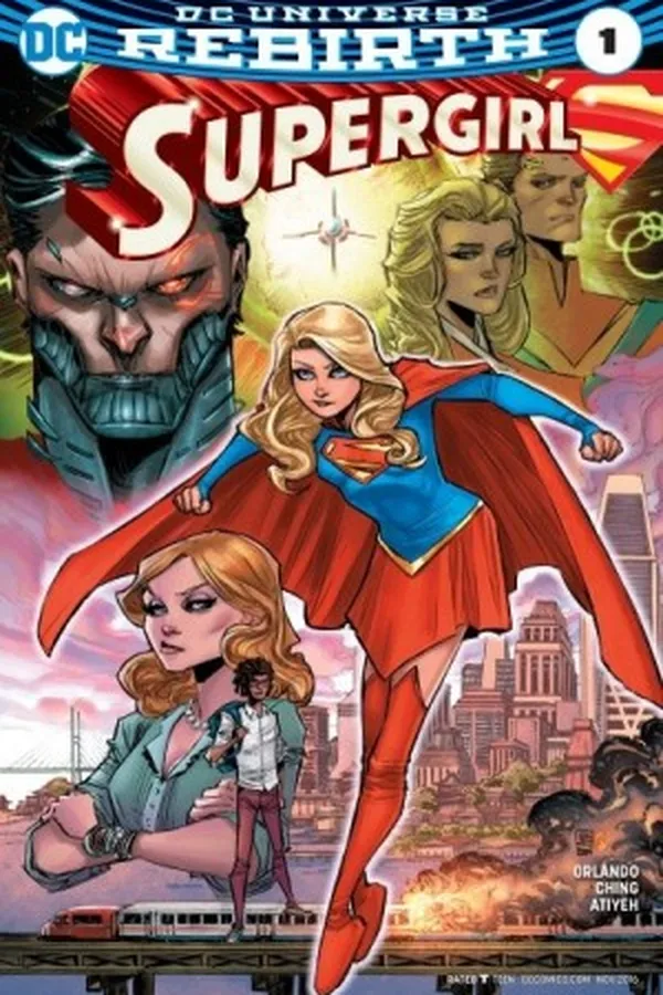 Capa de Supergirl #01 - DC Universe Rebirth