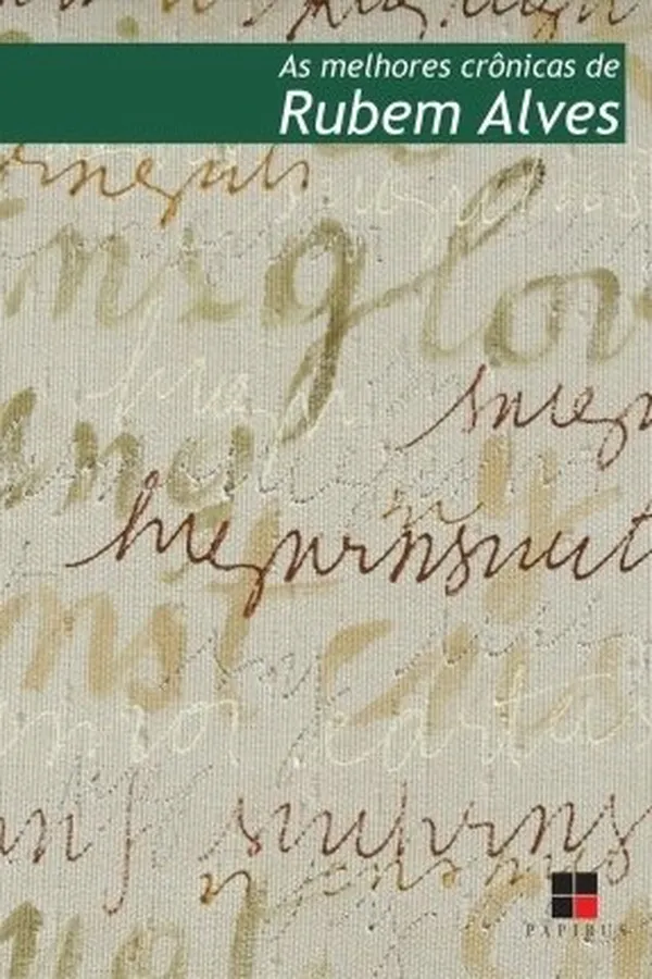 Capa de As melhores crônicas de Rubem Alves