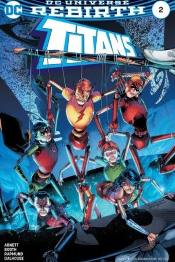 Capa de Titans #02 - DC Universe Rebirth