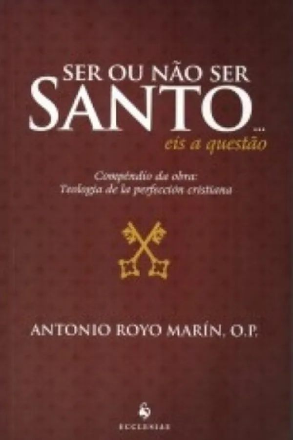 Capa de Ser ou não ser Santo... Eis a questão