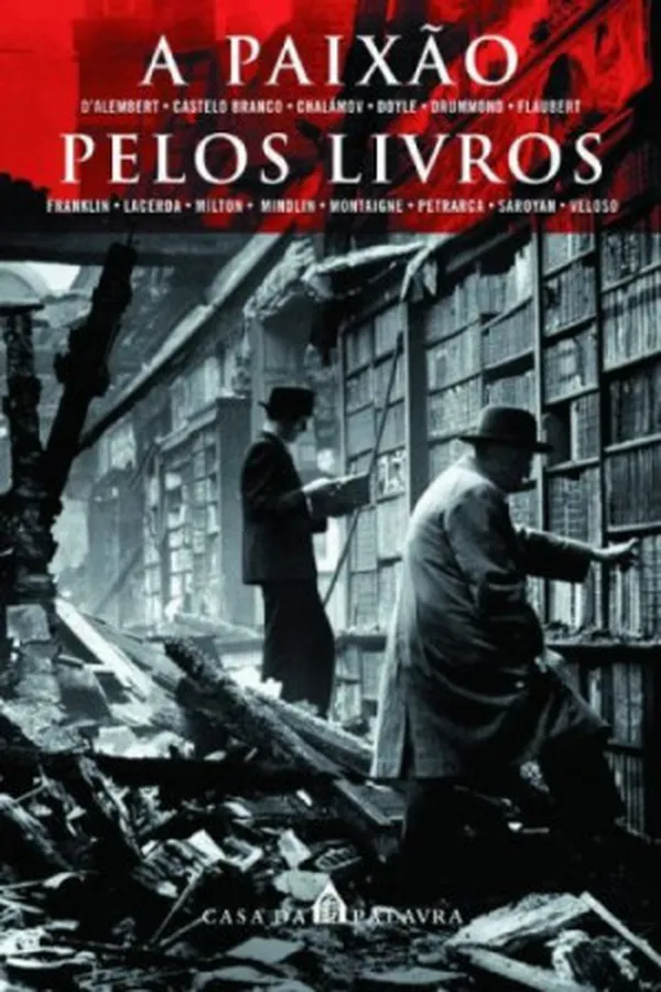 Capa de A paixão pelos livros