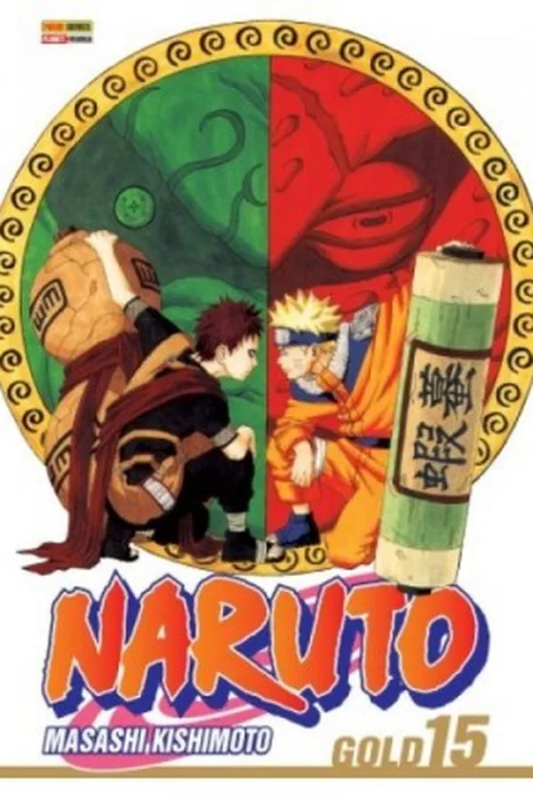 Capa de Naruto Gold #15