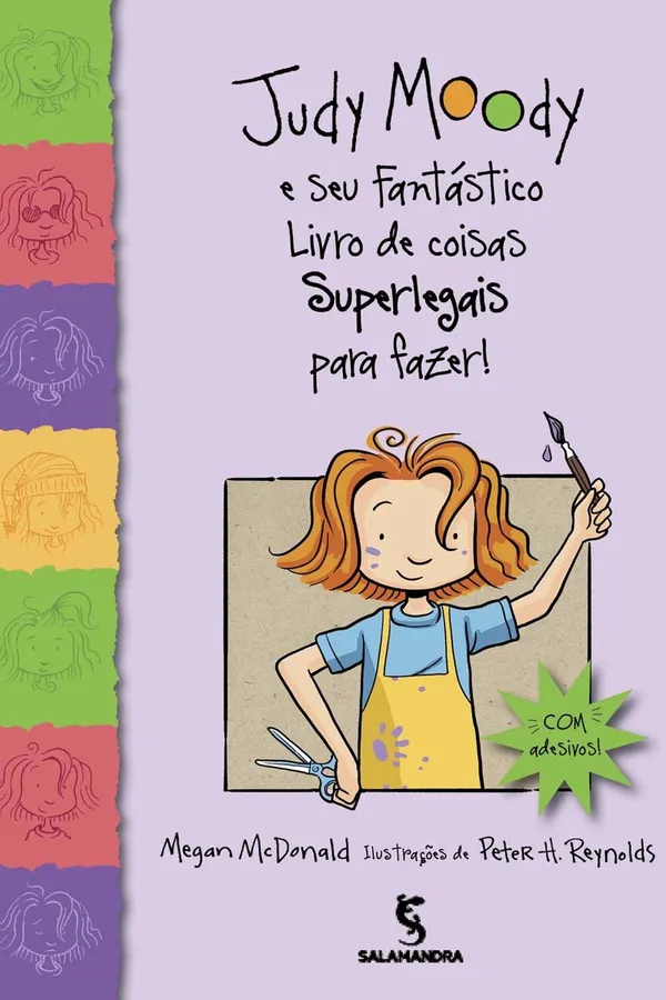 Capa de Judy Moody e seu fantástico livro de coisas superlegais para fazer!