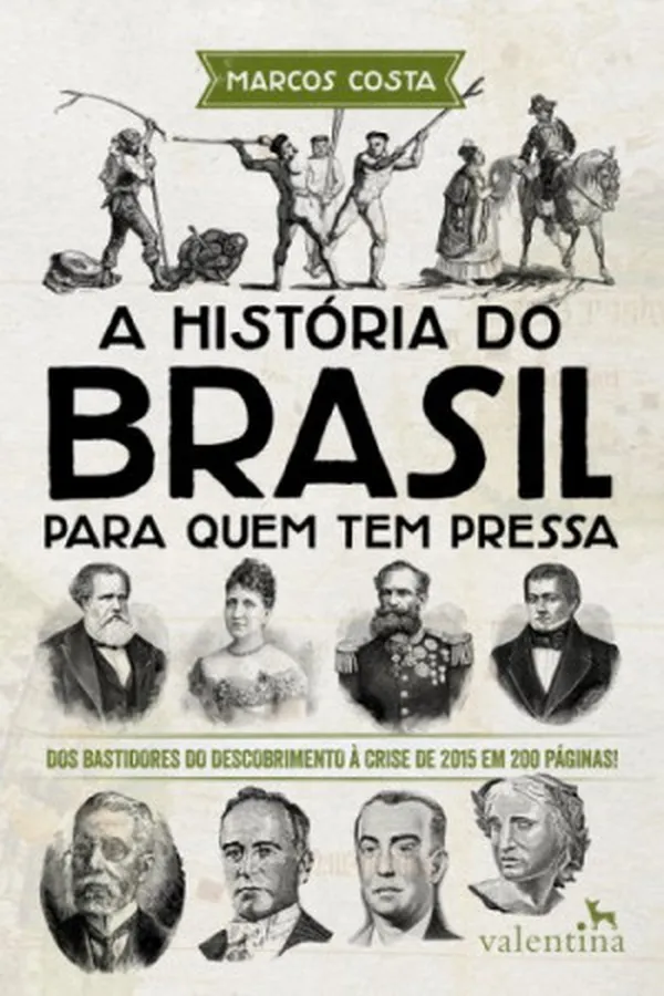Capa de A História do Brasil Para Quem Tem Pressa