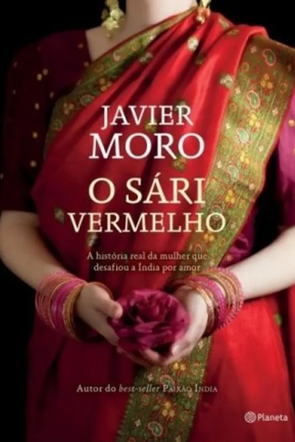 Capa de O sári vermelho