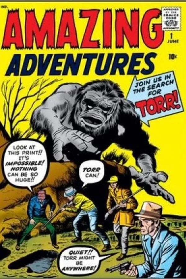 Capa de Amazing Adventures #1