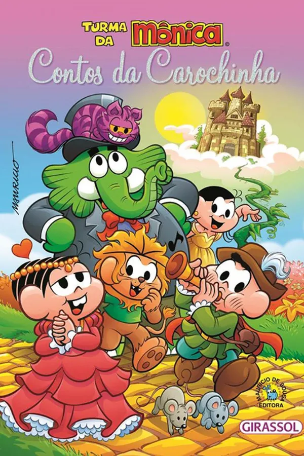 Capa de Turma da Mônica em Contos da Carochinha