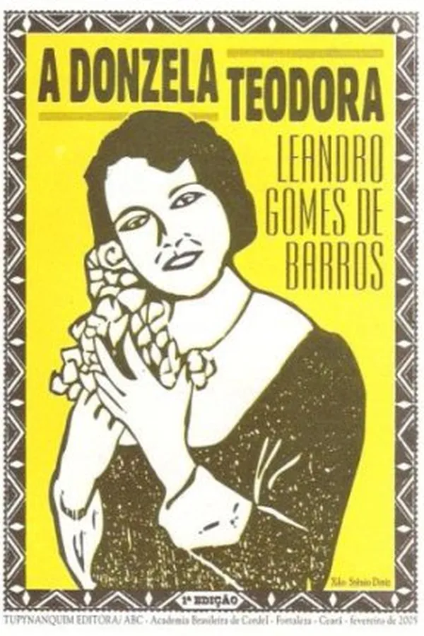 Capa de A Donzela Teodora