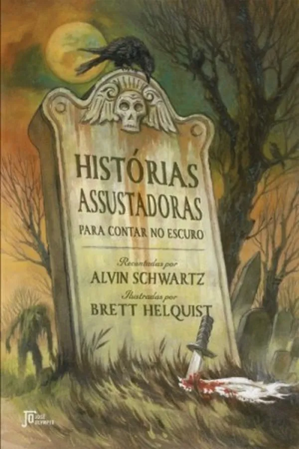 Capa de Histórias Assustadoras para Contar no Escuro