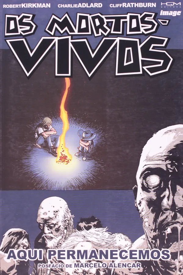Capa de Os Mortos-Vivos - Aqui Permanecemos - Volume 9