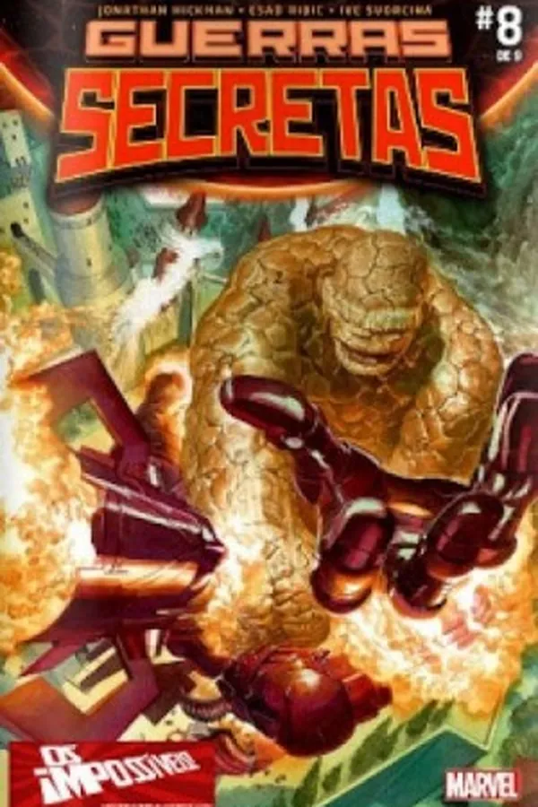 Capa de Guerras Secretas #08
