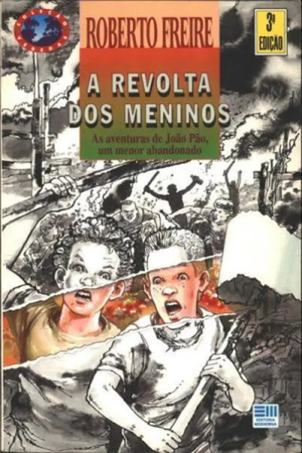 Capa de A revolta dos meninos