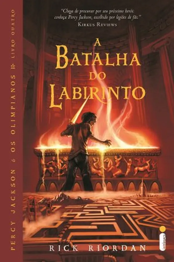 Capa de A Batalha do Labirinto